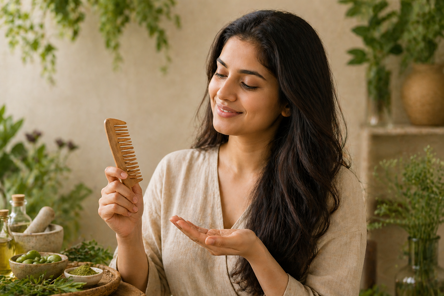 How to Stop Hair Fall Naturally: A Step-by-Step Beginner’s Guide