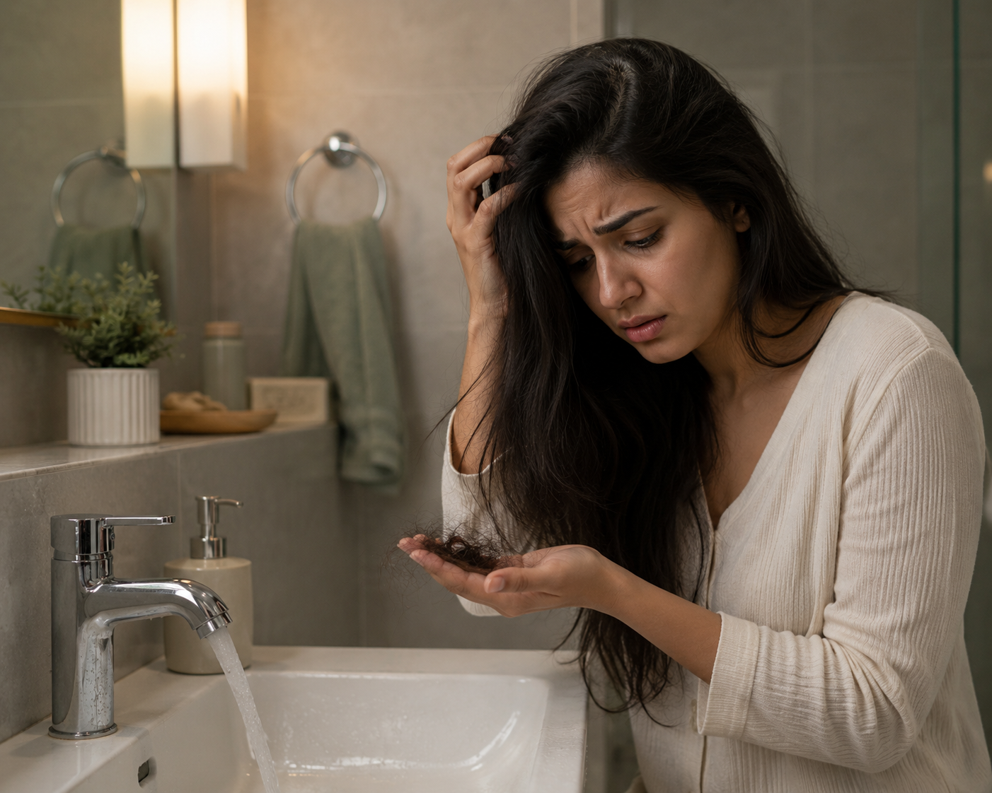 Hard Water & Hair Fall: Simple Science and Natural Solutions