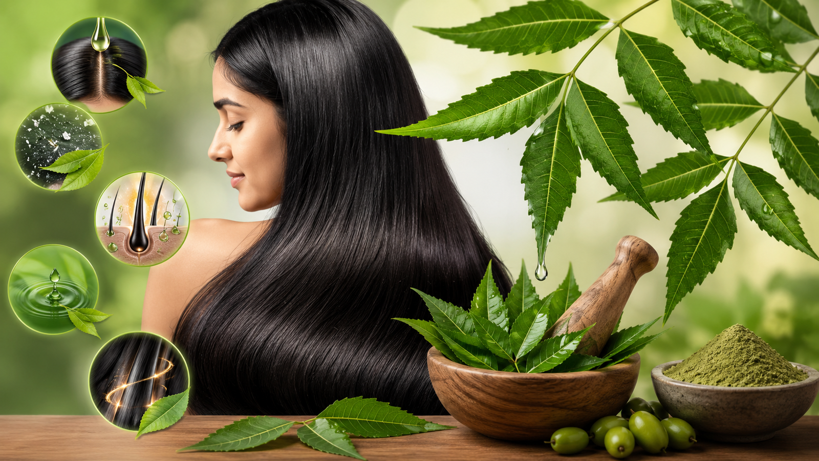 Top 5 Benefits of Neem for Healthy Hair and Scalp