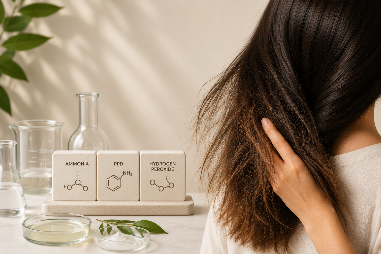 The Hidden Damage Caused by Chemical Hair Colors on Hair and Scalp Health