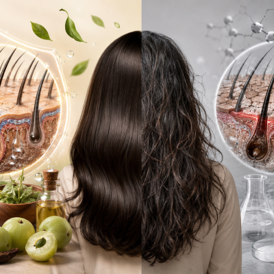 Scalp Hydration: Natural vs Synthetic Hair Care for Long-Term Scalp Health