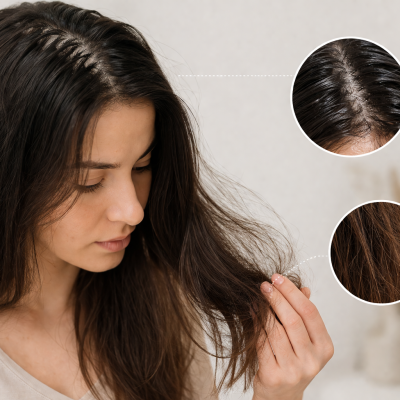 Oily Scalp Dry Hair Paradox